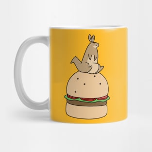 Giant Hamburger Kangaroo Mug